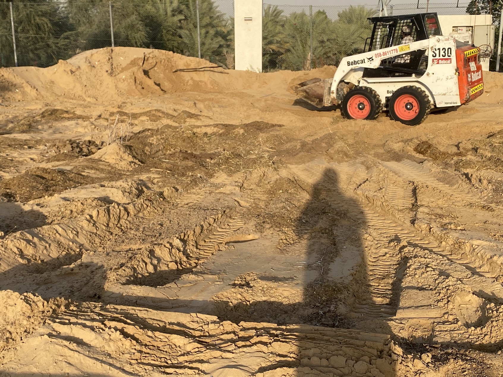 Excavation work for the buried Territh field prototype