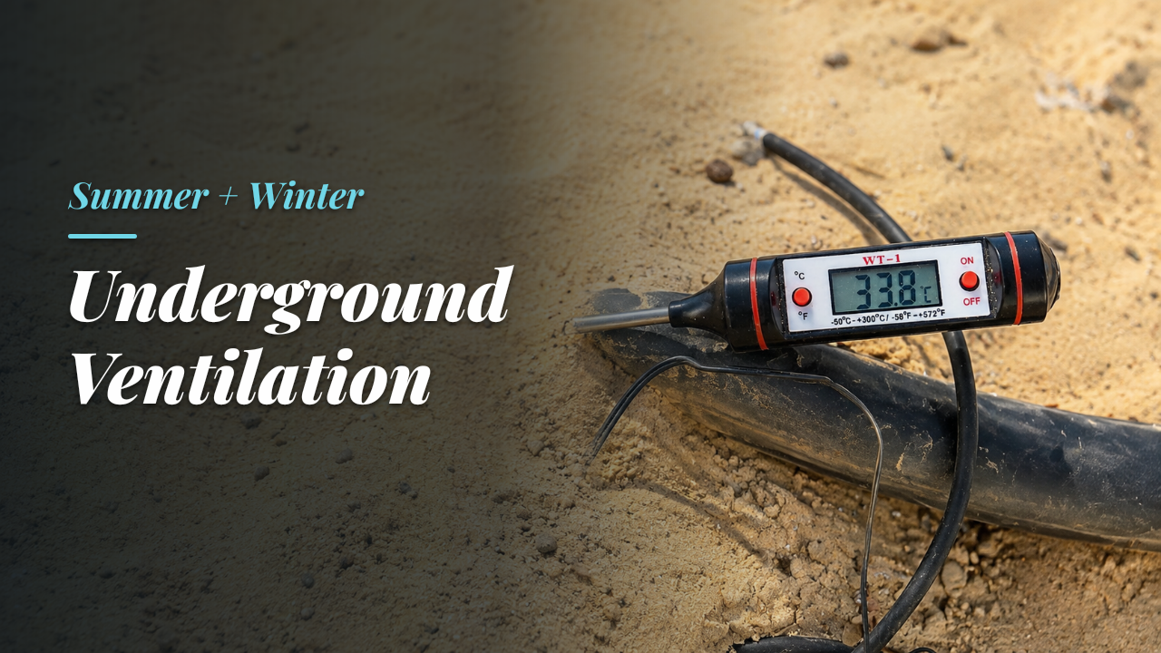 Field thermometer measuring the underground Territh prototype